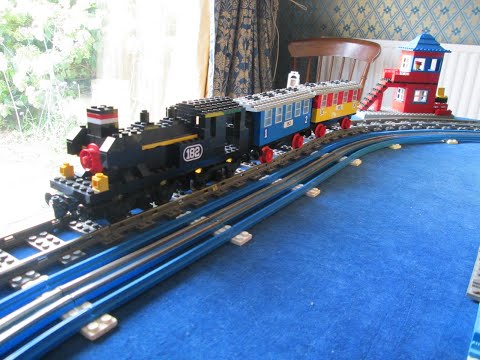 Lego: 182 loco on 9v chassis / motor