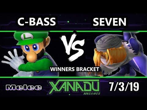 S@X 309 SSBM - C-bass (Luigi) Vs. Seven (Sheik) - Smash Melee Winners Round 3