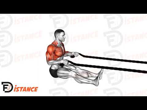 Exercice Corde de combat assis