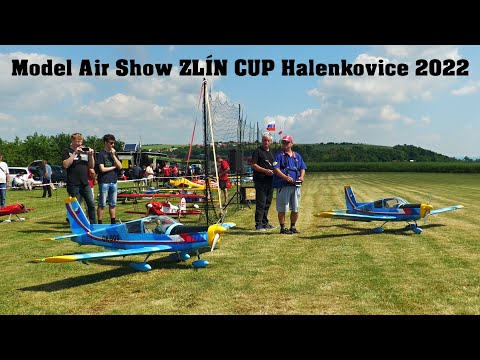 Model Air Show ZLÍN CUP Halenkovice 2022 | 4K