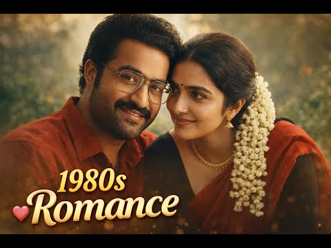 Tholisari Mammalni Choosindhi ❤️ | 1980’s Love Song | Jr NTR x Rukmini Vasanth | Cinematic AI