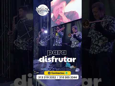 Sonora Caribe - El Paraguas - Sonido en vivo Paz De Rio Boyacá  #musica #baile #musicatropical