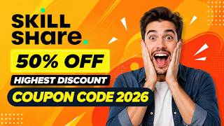 Skillshare Discount Code💥Skillshare Promo Code💥Skillshare Coupon Code