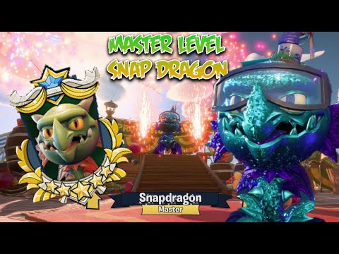 MASTER SNAPDRAGON! All Upgrades - Plants vs Zombies Battle For Neighborville