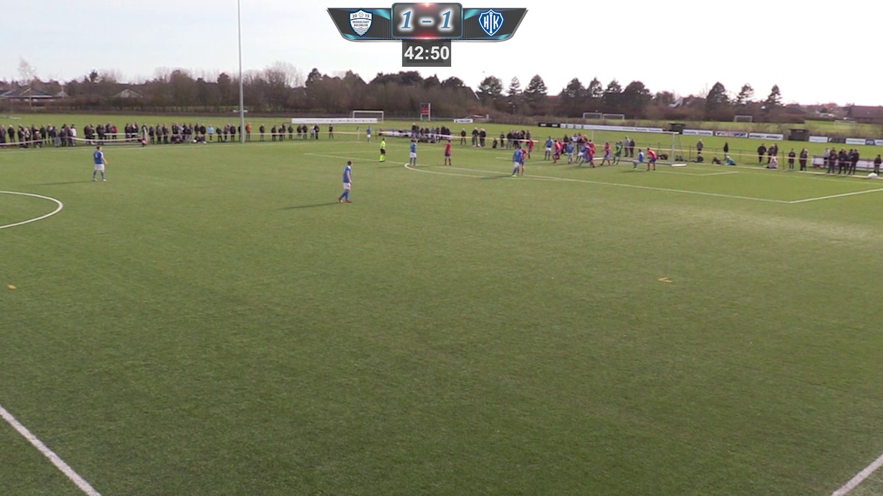 Højdepunkter fra Middelfart boldklub vs HIK