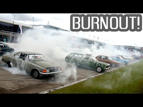Record de BURNOUTS! - CURITIBA Motor Show Parte #02