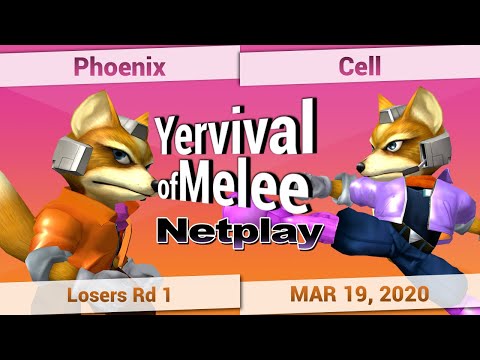Phoenix (Fox) vs. Cell (Fox) - Losers Rd 1 - Yervival of Melee #1