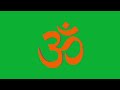 3D Om Green Screen Overlay Motion Graphics 4K 30fps Copyright Free