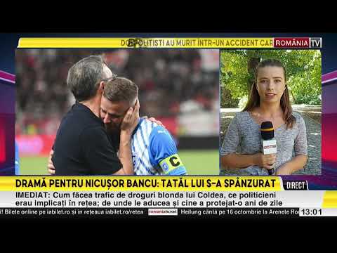 Tragedie în familia lui Nicușor Bancu. Tatăl fotbalistului de la națională și-a pus capăt zilelor