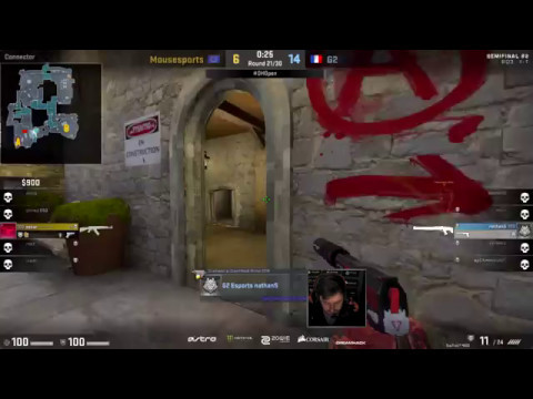 NBK SHOTGUN CLUTCH G2 vs Mousesports @DreamHack ASTRO Open 2017