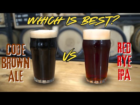 Red Rye IPA Vs Disaster Brown Ale! Which is Best?
