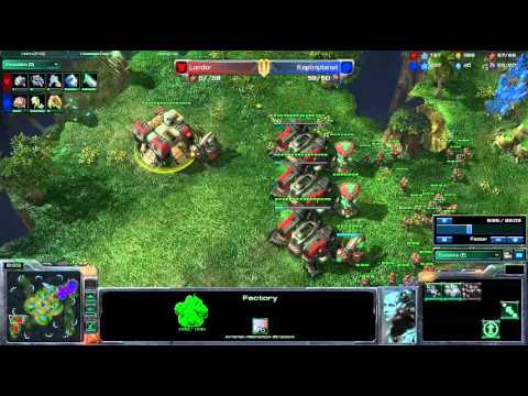 Starcraft 2 - TvZ Landor vs Kaptinplanet