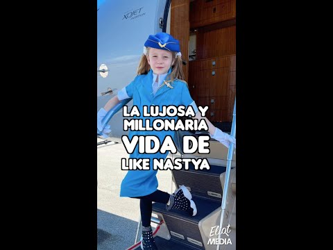 THE MILLIONAIRE LIFE OF LIKE NASTYA, THE RICHEST YOUTUBER IN THE WORLD #Shorts