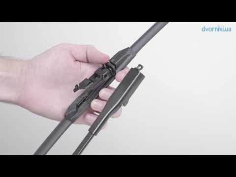 Как поменять дворники Trico Flex усики / pinch tab