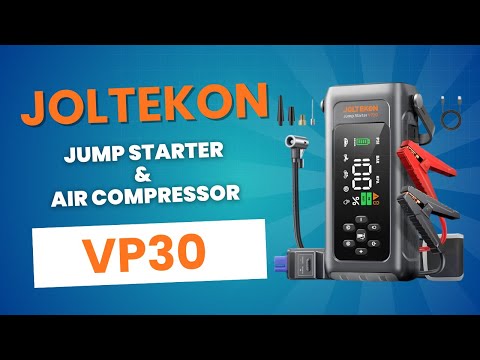 JOLTEKON VP30 Jump Starter & Air Compressor - Real World Test & Review