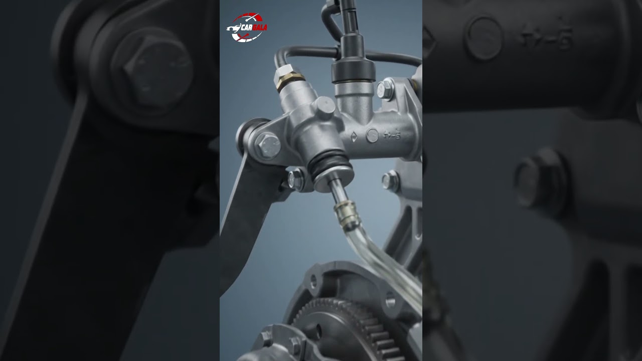 How a Hydraulic Clutch Actually Works 🔧⚙️ (3D Animation)