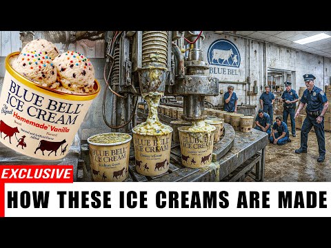 How Blue Bell's Ice Cream Is Made In Factories | The Truth Is Exposed