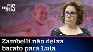 Carla Zambelli denuncia Lula por fechar praia com a namorada