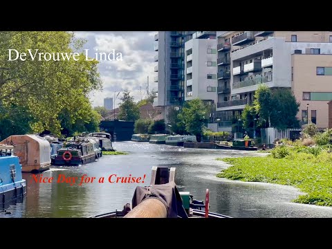 Cruising my Dutch Barge down the River Lee. I also have to travel half the country for work.