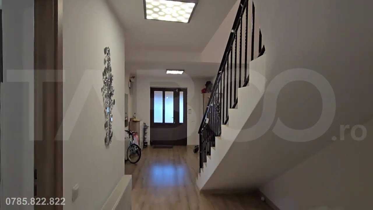 Casa de vanzare mobilata 120 mpu teren 244 mp in Arhitectilor Sibiu - Video