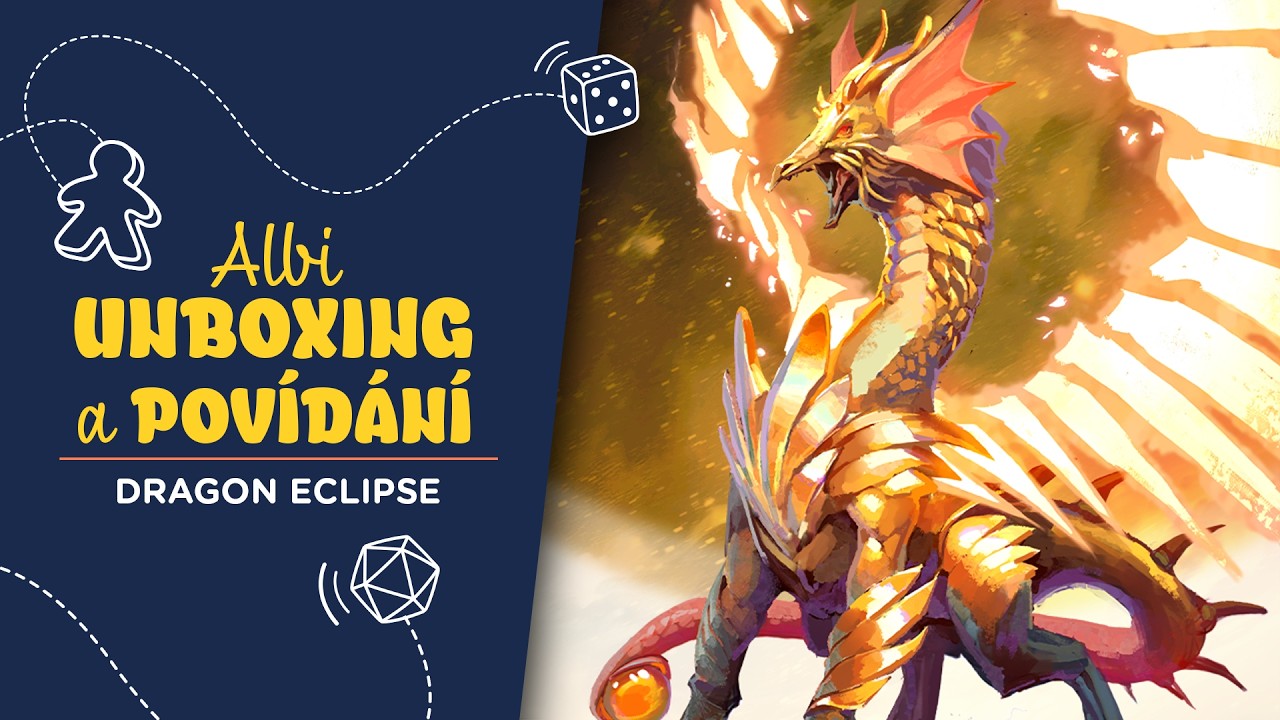 Albi - Dragon Eclipse - unboxing a pokec o hre
