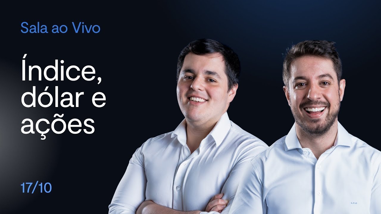 ANÁLISE TÉCNICA E DAY TRADE AO VIVO | Índice, Dólar e Ações | BTG Trader 21/10/2024