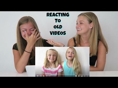 Reacting to Our Old Videos ~ Jacy and Kacy