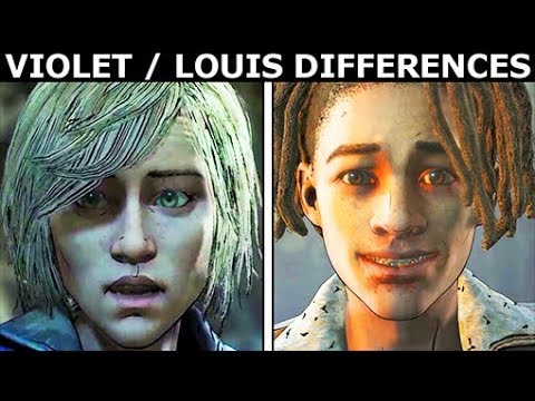 Violet / Louis After The Boat - Difference Check - The Walking Dead Final Season 4 Episode 4