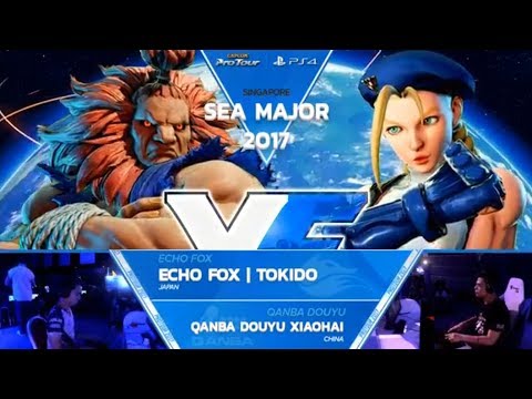 SFV: SEAM 2017 LCQ Top 8 Echo Fox | Tokido vs Qanba Douyu | Xiaohai Winner Final - CPT 2017