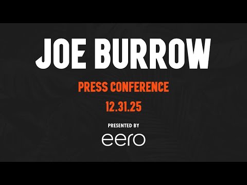 Joe Burrow Press Conference - December 31