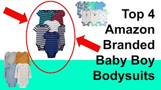 Top 4 Amazon Branded Baby Boy Bodysuits of 2023