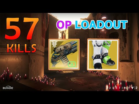 57 KILLS SLAYING ft Dunemarchers and Lord of Wolves | Destiny 2 Striker Titan OP BUILD PvP #26