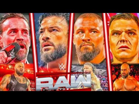 WWE Monday Night Raw Highlights January 5,2026 Full Show - Monday Night Raw Netflix 2026