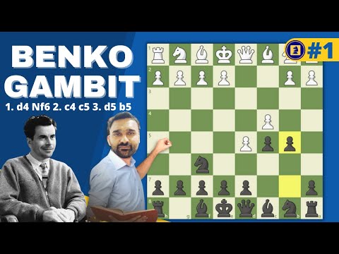 #1 Learning the Benko Gambit: Fianchetto Variation | #UP32KNIGHTS #LCC