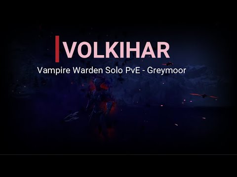 Volkihar - Frost Vampire Magicka Warden PvE Solo Build - Greymoor Patch