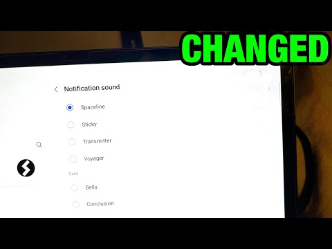 How To Change Notification Sound on Galaxy Tab S8 / S8 Plus / S8 Ultra