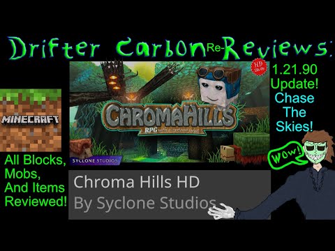 "Chroma Hills HD" 1.21.90 UPDATE! - Minecraft Texture Pack Re-Review