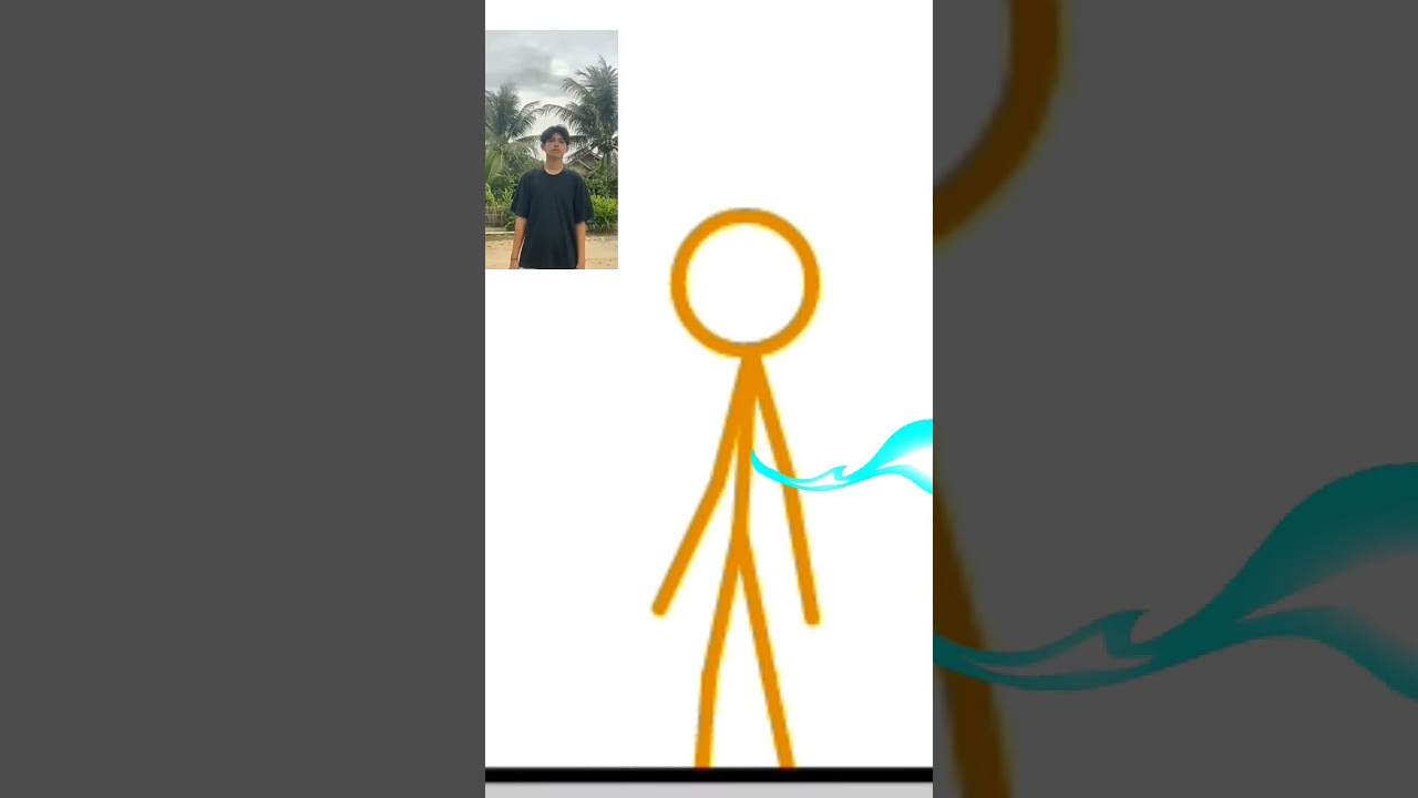 Belajar Ilmu Ghaib #shorts #memes #animation #stickman #stickmananimation #parody