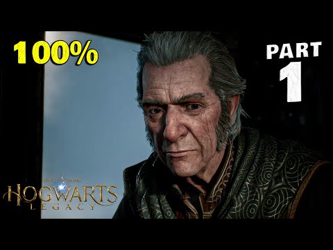 Hogwarts Legacy 100% Walkthrough Part 1 - Adventure in the Wizarding World