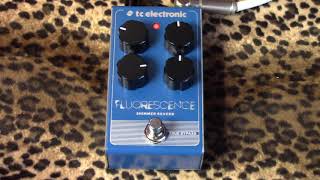 Video thumbnail for TC Electronic FLUORESCENCE Shimmer Reverb pedal of galactic Utopia by gearmanndude