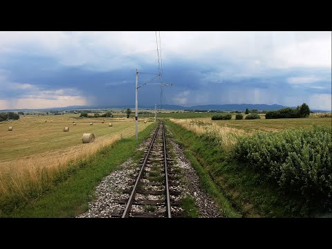 Driver's Eye View  Starý Smokovec to Poprad-Tatry (Slovakia)