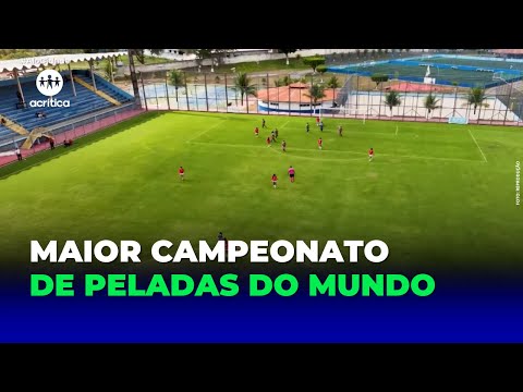 COMEÇA EM MANAUS O 'PELADÃO', O MAIOR CAMPEONATO DE PELADAS DO MUNDO