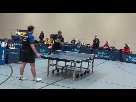 Danzer Deutscher u19 Meister 2022 vs Kovac 20230226 Hilpoltstein 2 vs Wohlbach Regionalliga  Table T