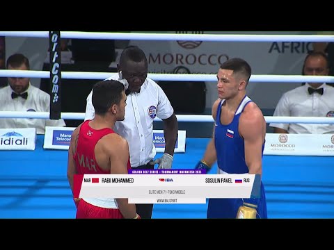 Mohammed Rabii (MAR) vs. Pavel Sosulin (RUS) Golden Belt Tournament 2023 (75kg)