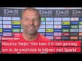 Maurice STEIJN is duidelijk over slotfase competitie met SPARTA: 'We moeten AANVALLEN'