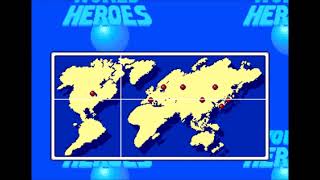 World Heroes (Genesis)- Brocken (Death Match) Playthrough 1/3