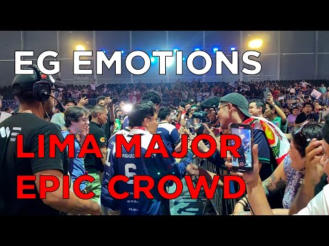 Evil Geniuses Epic Crowd and Players' Reaction on a Win vs Team Aster