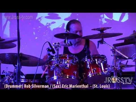 James Ross @ Rob Silverman & Eric Marienthal - "Drums & Sax Jam" - www.Jross-tv.com