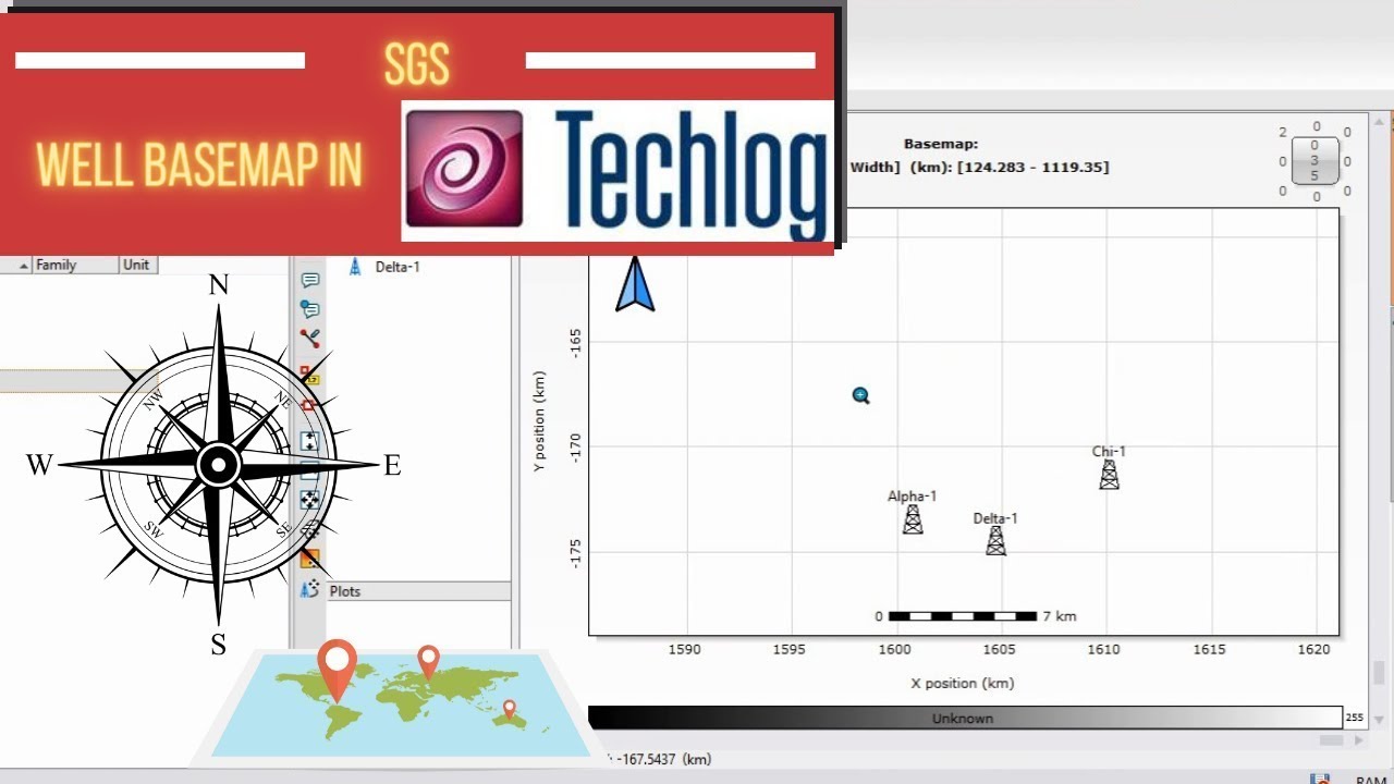 How to Create Well Basemap in Techlog || Techlog Tutorial ||