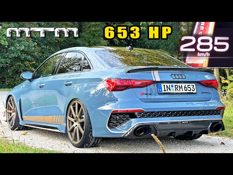 653HP AUDI RS3 8Y MTM | 0-100 100-200 SOUND & POV